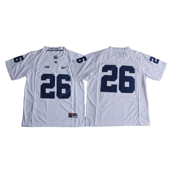 saquon barkley penn state jersey white
